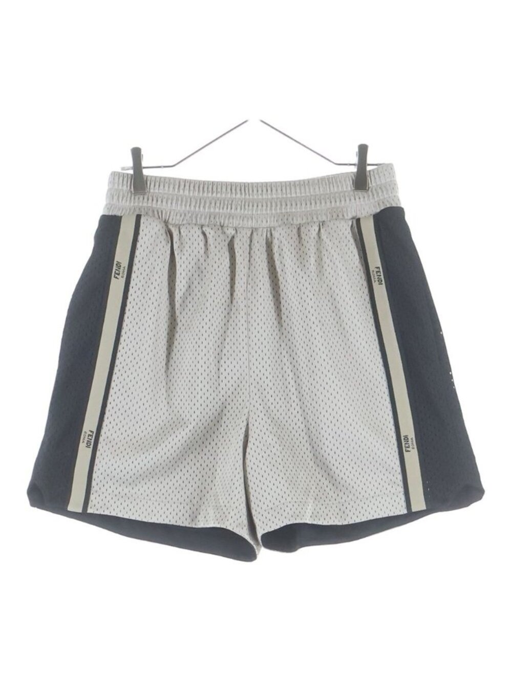Fendi Mesh Shorts Brown